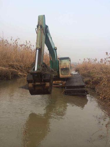 郴州市苏仙区水陆两用挖掘机出租水上挖掘机出租